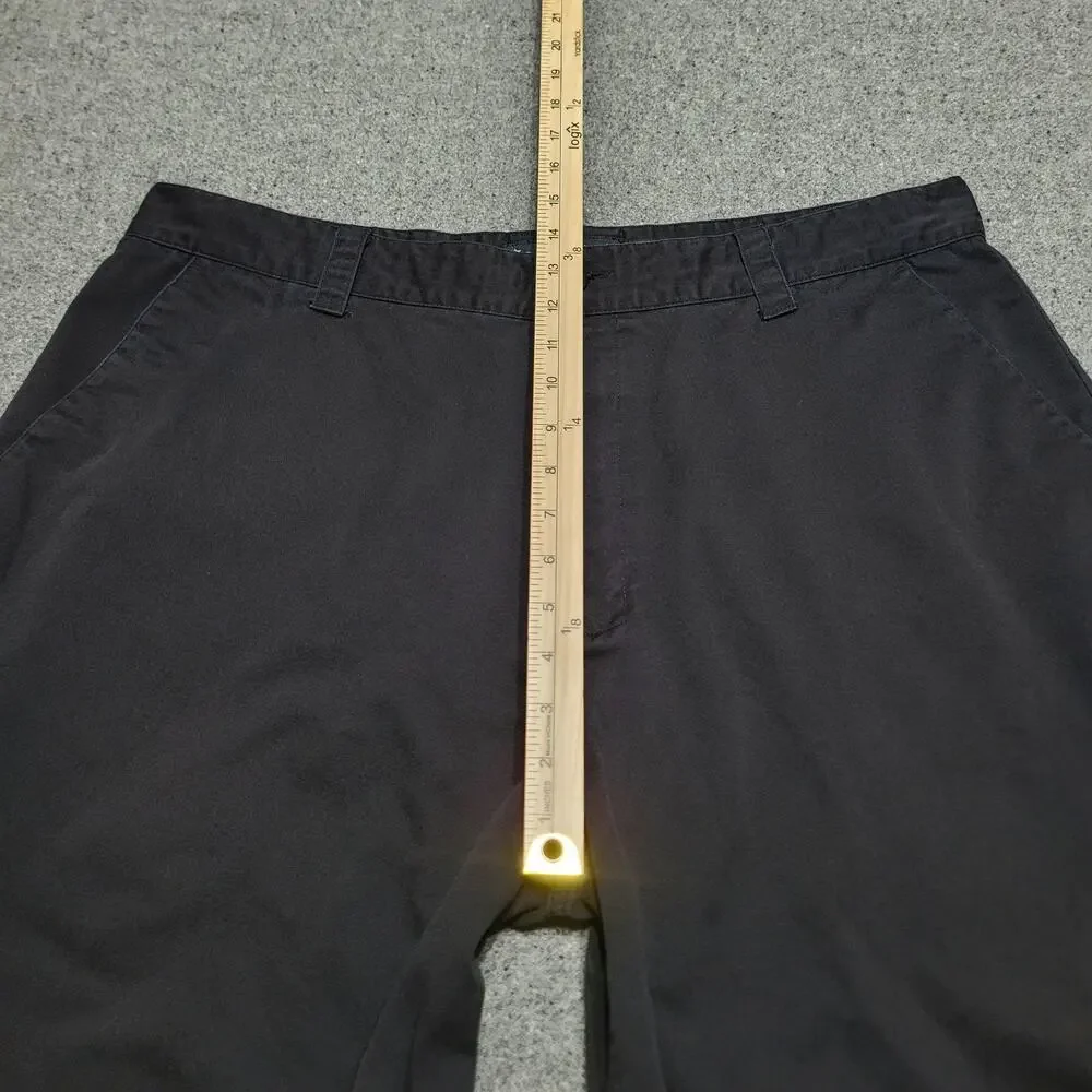Vintage Y2K No Fear Shorts Mens 40 Black Skater Grunge Baggy Streetwear Punk